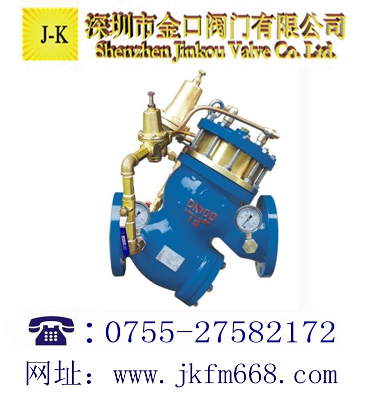 過(guò)濾活塞式預(yù)防水擊泄放閥